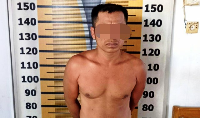 Pelaku diamankan Sat Narkoba Polres Tebingtinggi.