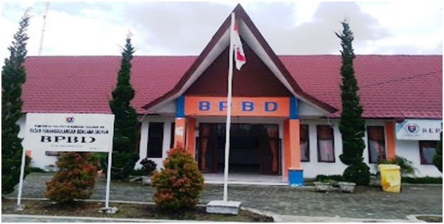 Kantor BPBD Humbahas.