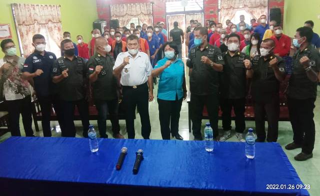 Kegiatan bersama BNNK Tanjungbalai dengan Lapas Tanjungbalai Asahan.
