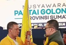 Terpilih Aklamasi, Andar Amin Harahap Pimpin Golkar Sumut 2025–2030