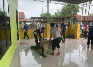 Sambut Ramadhan, Lapas Kelas IIB TBA Bersihkan Musholla