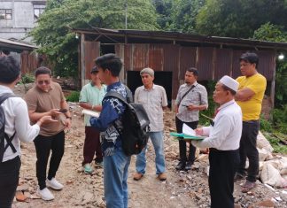 Sidang Lapangan Atas Sengketa Tanah di Marihat Jaya, Tergugat : Opung Saya Sudah Memenangkannya Hingga Tingkat PK