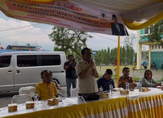 Timbul Jaya Sibarani Serap Aspirasi Kader Golkar di Siantar